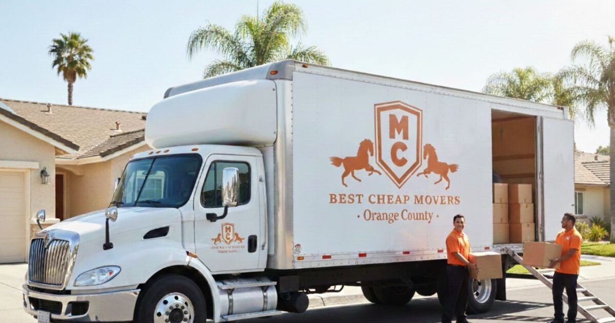 Cheapest Movers in Orange County