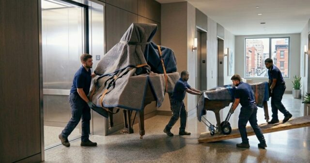 How Piano Movers Safely Transport Upright and Grand Pianos