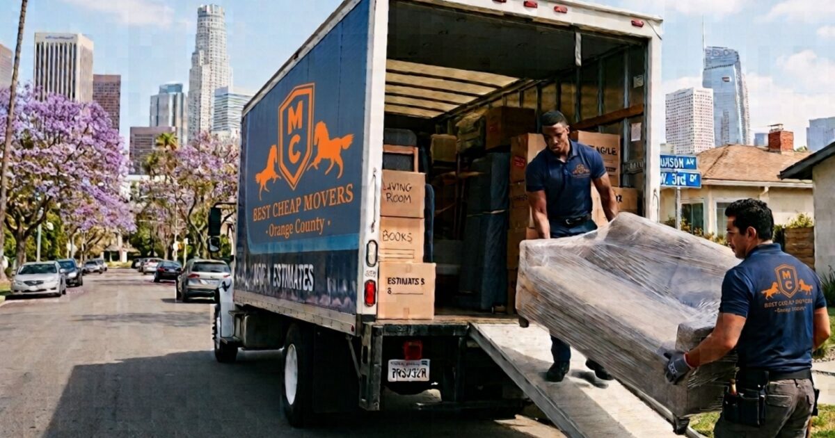 How Much Do Movers Cost in Orange County in 2026?